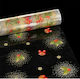 Iliadis Cellophane Holly Christmas Wrapping Paper for Gift Multicolour 5000x80cm.