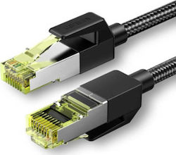 Ugreen 80421 F/FTP Кат.7 Мрежов Кабел Ethernet 1m Черен Ugreen 80421 F/FTP Кат.7 Мрежов Кабел Ethernet 1m Черен