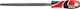 Yato YT-6230 Λίμα Μετάλλου 250mm Τρίγωνη με Λαβή