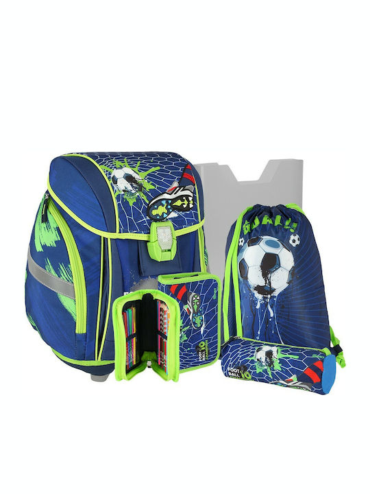 Gataric Football 3D Schulranzen Rucksack Grundschule, Grundschule Gataric Spirit 25Es