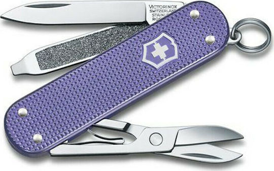 Victorinox Classic SD Швейцарско Армейско Ножче Лилаво