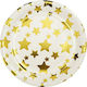 Nuova Vita Stars Plate for Party 10 Pieces NV363-1
