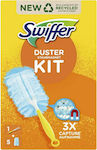 Swiffer Duster Staubmagnet Kit Feather Duster with Handle & Spare Parts 5pcs