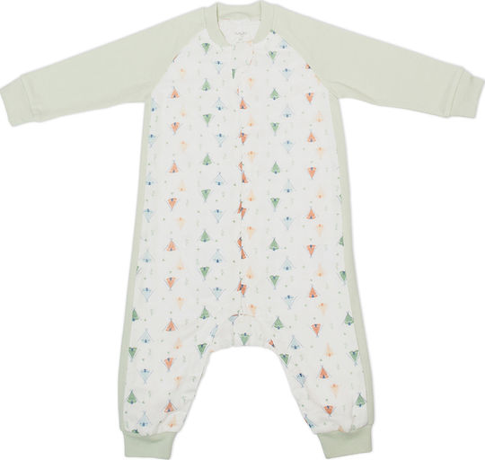 Lulujo Spring Baby Sleeping Bag Green