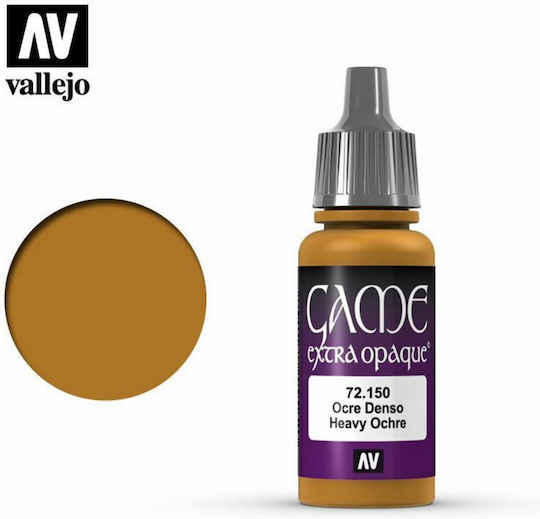 Acrylicos Vallejo Game Extra Opaque Modellbau Farbe Heavy Ochre 17ml