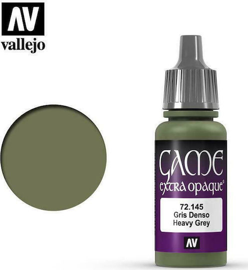 Acrylicos Vallejo Game Extra Opaque Culoare Modelism Heavy Grey 18ml