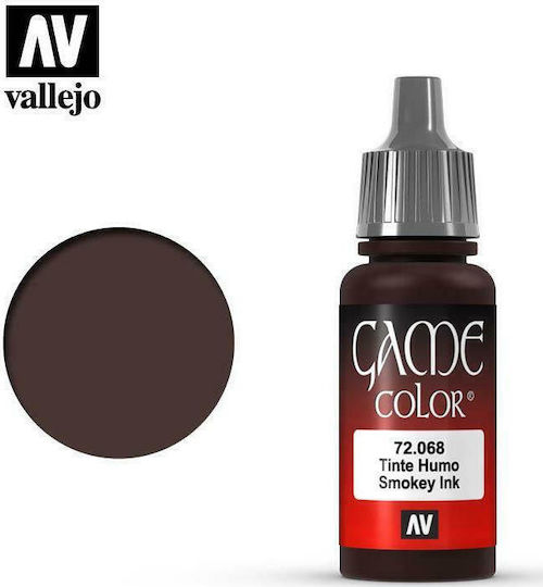 Acrylicos Vallejo Game Χρώμα Μοντελισμού Smokey Ink 17ml