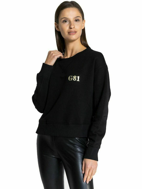 Guess Women's Sweatshirt Black.