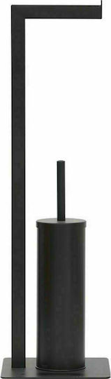 Eurocasa 9124 Σετ Αξεσουάρ Μπάνιου Μεταλλικό Μαύρο 2τμχ