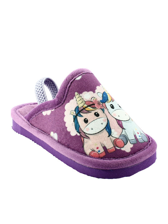 Kids Slippers Lilac 1831-2092