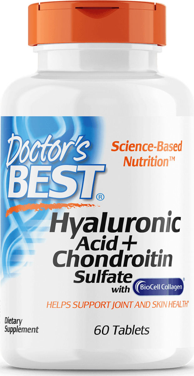 Doctor's Best Hyaluronic Acid +Chondroitin Sulfate 60 ταμπλέτες