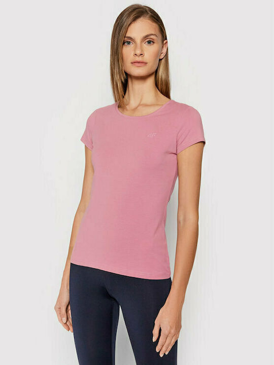 4F Women's Sport T-shirt Pink