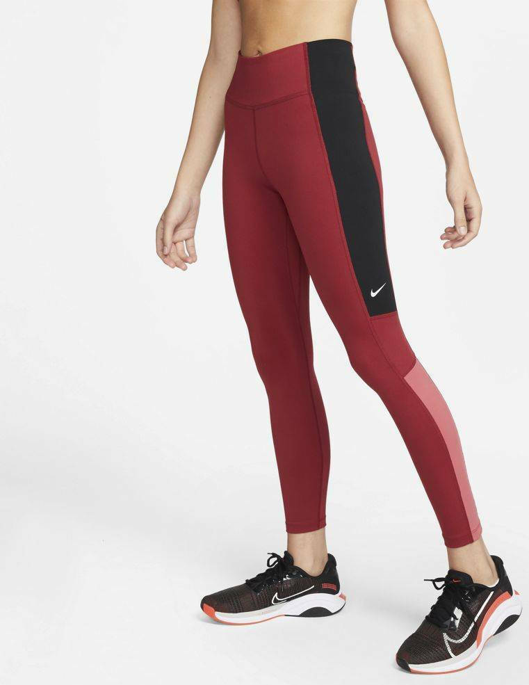Nike Dri-Fit One Training Γυναικείο Cropped Κολάν Ψηλόμεσο