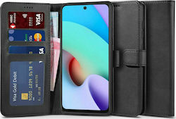 Tech-Protect Wallet Synthetic Leather Black (Redmi 10 / 10 2022)