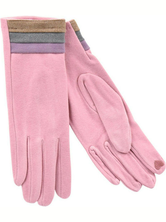 Verde 02-0606 Ροζ Γυναικεία Γάντια Αφής