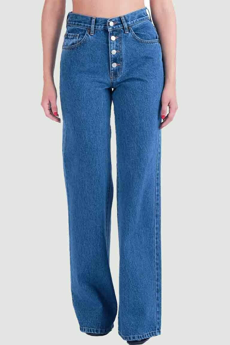 Salt & Pepper Jeans Marissa Buttons Ψηλόμεσο Γυναικείο Jean Παντελόνι