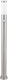 Rabalux Lamp Small Post Outdoor 25W IP44 for Socket E27 Silver