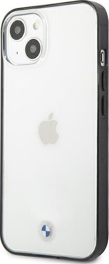 BMW Signature Collection Back Cover Σιλικόνης Διάφανο/Μαύρο (iPhone 13 mini)
