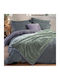 Nef-Nef Homeware Loft Decke Samtig Übergröße 220x240cm Burgundisch