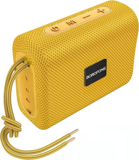 Borofone BR18 Sports Bluetooth Speaker 5W with Radio and Battery Life up to 2 hours Gold