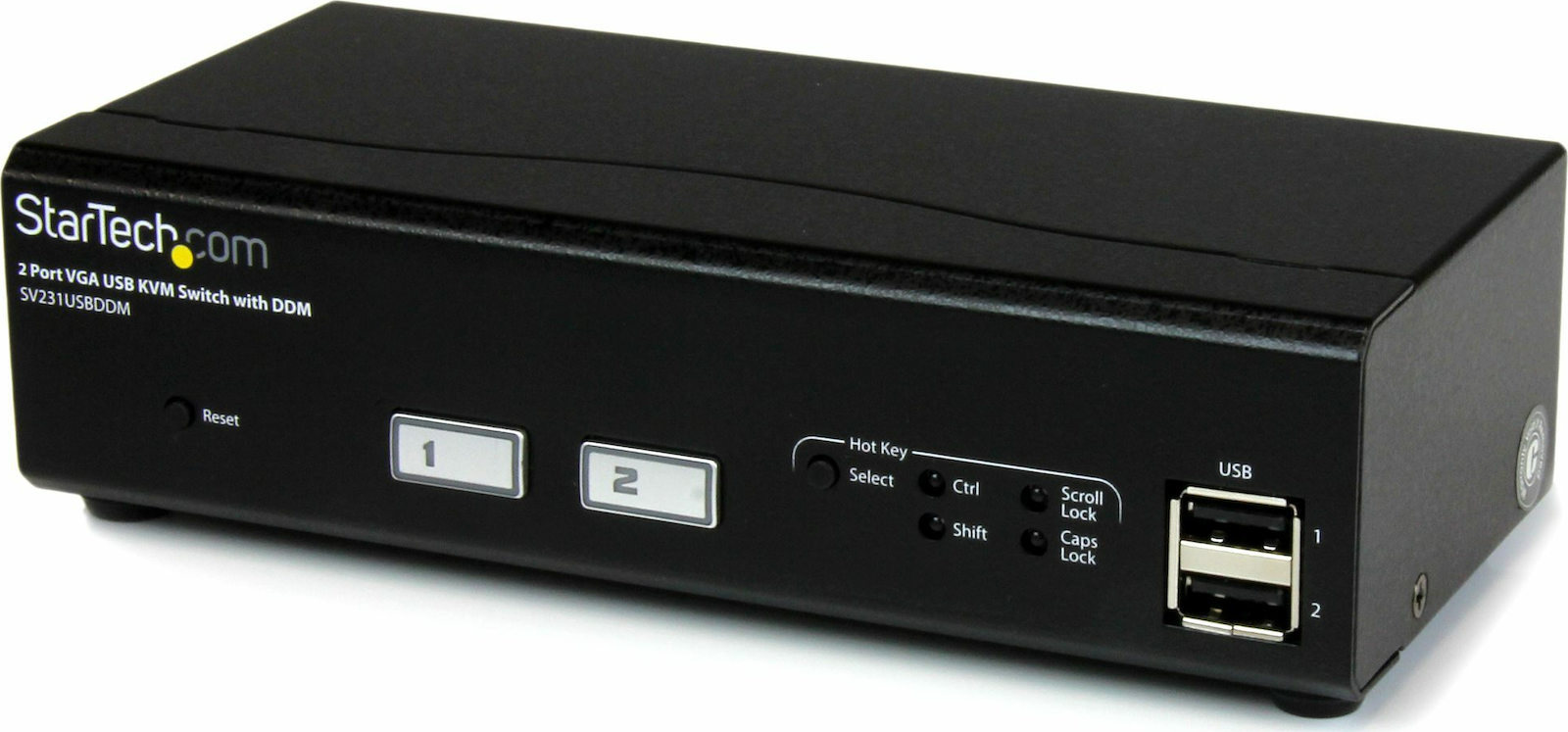 StarTech 2 Port USB VGA KVM Switch with DDM Fast Switching Technology and Cables Skroutz.gr
