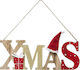 Atmosphera Weihnachtsfigur Holz Unterschrift Rote Höhe 30cm Xmas