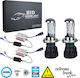 GloboStar Truck Xenon Kit Extreme Truck Series H4 CAN Bus 110W 24V 6000K Cold White