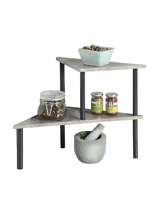 Kesper Kitchen Organizer Racks Metallic in Gray Colour 38x53x38cm