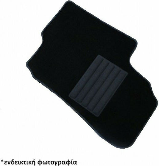 Cik Set of Front and Rear Mats 4pcs for BMW X7 2018+ Black
