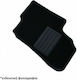 Cik Set of Front and Rear Mats 4pcs for BMW X6 2019+ Black
