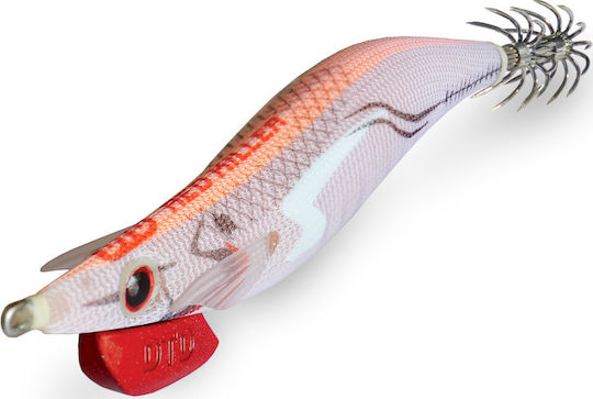 DTD Red Killer Egi Deep Squid Jigs Fluorescent 9.6cm/16gr Orange