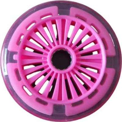 Αθλοπαιδιά Rad für Kinderroller LED-Licht in Pink