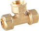 Cherbros Teu de Conectare pentru Țeavă Multistrat Mamă 18mm C0810180420