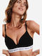 Walk Women's Bralette Bra Black