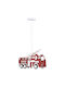 ARlight Kids Plastic Single Ceiling Light E27 Fire Brigade Red/White 40W