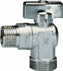 Cimberio Βάνα / Διακόπτης Γωνιακός 1/2"x1/2" Σφαιρικός 1/2 x 1/2