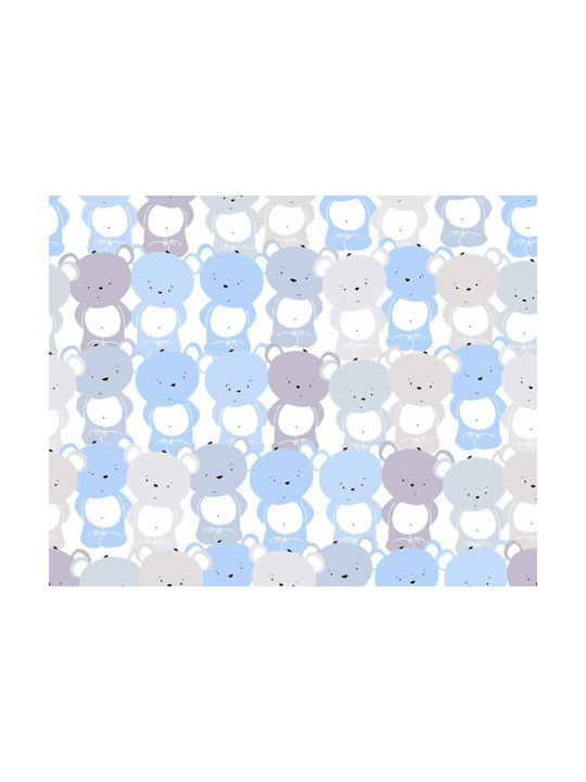 AS Creation Kids Wallpaper Vinyl Coated Little Bears L53xH1005εκ.