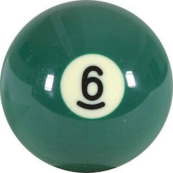 Aramith Nr.6 Ball Μπιλιάρδου Individual Ball 57.2mm 1pcs 205506