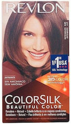 Revlon Colorsilk Hair Dye No Ammonia 51 Light B...