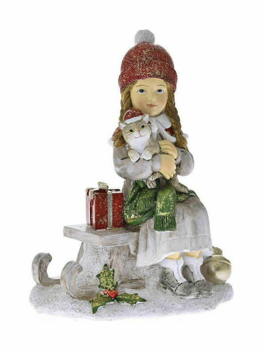 Iliadis Weihnachtsfigur Plastik Kleinkind 17x14x9cm