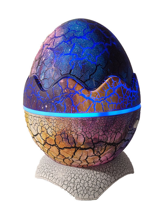 Παιδικό Φωτιστικό Projector Dragon Egg με Προβολή Σχεδίων Πολύχρωμο 13.5x13.5x11εκ.