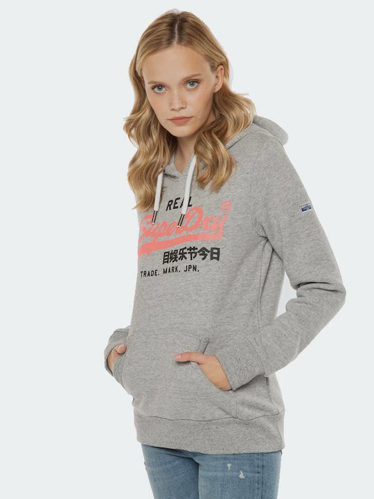 Superdry Vintage Logo Ac Γυναικείο Φούτερ με Κο...