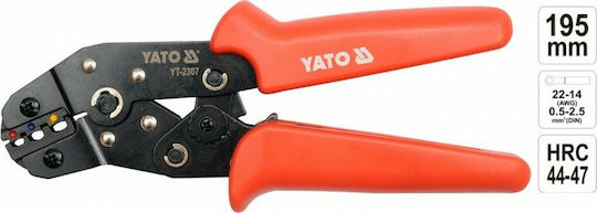 Yato Crimping Tool with Ratchet Mechanism (Length 195mm)