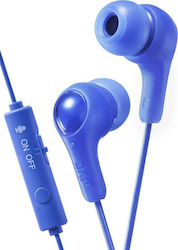 JVC HA-FX7G In-ear Handsfree με Βύσμα 3.5mm Μπλε JVC HA-FX7G In-ear Handsfree με Βύσμα 3.5mm Μπλε
