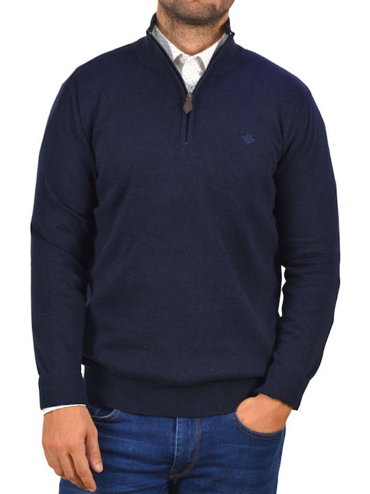 Gnious Long Sleeve Sweater Blue