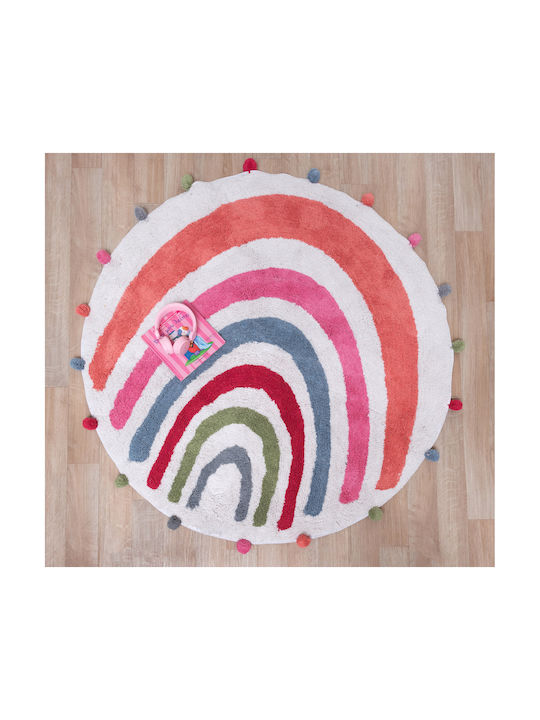 Palamaiki Kids Cotton Rug Vala Round 120cm