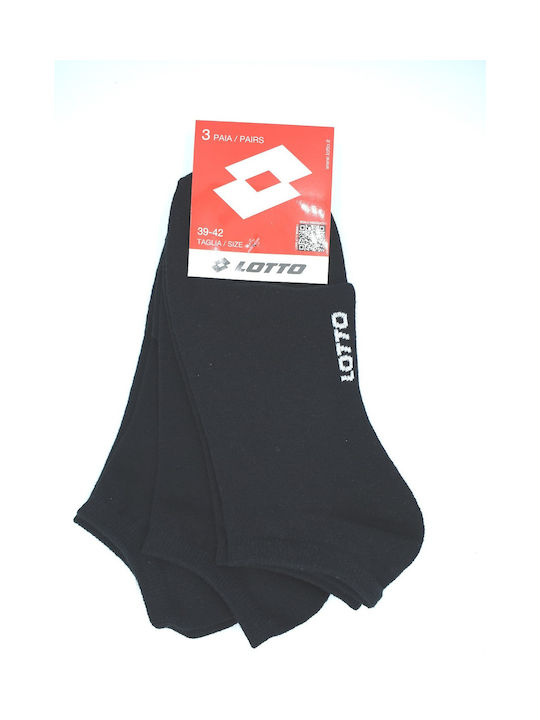 Socke LOTTO schwarz schwarz 3St