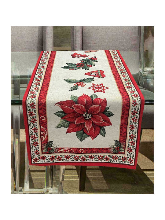 Linea Home Коледно Покривка за маса Тичър Д140x...