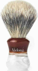 Vie Long Silvertip Knot 24mm Perie cu Păr de Bursuc