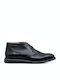 Leather Black Men's Boots Anatomical